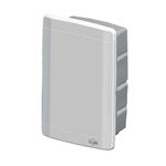 QUADRO DE DISJUNTORES 16DIN EMBUTIR BRANCO ILUMI