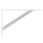 SUPORTE DE PRATELEIRA MÃO FRANCESA BRANCO 17CM BRASFORMA MFL-17B
