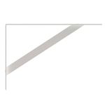 SUPORTE DE PRATELEIRA MÃO FRANCESA BRANCO 22CM BRASFORMA