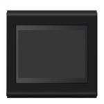 PLACA 4X4 CEGA PRETO ACETINADO REFINATTO STYLE