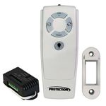 CONTROLE REMOTO INFRA VERMELHO PARA VENTILADOR BRANCO -1