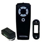 CONTROLE REMOTO INFRA VERMELHO PARA VENTILADOR PRETO 