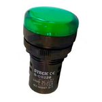SINALEIRO LED 22MM VM 12V
