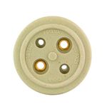 Tomada Externa Polarizada, Porcelana, 20A/0-380V 2 pólos