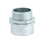 CONECTOR MACHO GIRATÓRIO COM PORCA LATÃO ZINCO 2" (KMZG-100) 