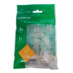 CAPA P/ CONECTOR CONEX 100 RJ45 CAT5E 10UN INTELBRAS