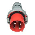 PLUG INDUSTRIAL 440V 63A 3P+T 6H VERMELHO WEG 