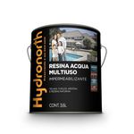 RESINA MULT. ACQUA CERAMICA ONIX BRILHANTE 3,6L HYDRONORTH 