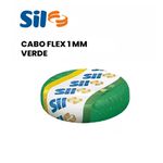 CABO FLEX 1.0MM Verde SIL