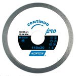 DISCO DIAMANTADO 110MM PRO LISO BRANCO