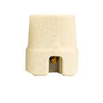 PORTA LAMPADA PORCELANA E27 4A - COM BORDA