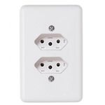 Conjunto Tomada 2P+T 10A 250V Stylus - Ilumi Único