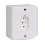 Tomada Fixa de Sobrepor Bipolar 2P + T 20A 250V ILUMI
