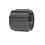 LUVA PVC C/ ROSCA ELETRODUTO PRETO 2.1/2