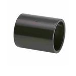 LUVA PVC C/ ROSCA ELETRODUTO PRETO 1.1/4