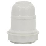 PORTA LAMPADA E27 PENDENTE ABAJUR BRANCO FOXLUX