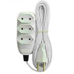 EXTENSAO COMPACTA 2P 10A 1,5MT CZ 3TOM ILUMI