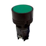 BOTÃO MONOBLOCO PULSANTE LK-EA135 VD 1NA+1NF 
