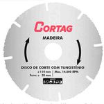 DISCO DE CORTE TUNGSTENIO 110MM CORTAG