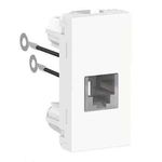 MODULO TOMADA RJ11 2FIOS BRANCO ORION