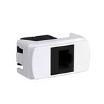 MODULO RJ45 CAT5E 8 FIOS BRANCO MILUZ