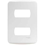 PLACA COM SUPORTE 4X2 1 MÓDULO HORIZ BRANCO MILUZ