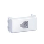 MODULO TELEFONE RJ11 2 FIOS BRANCO EQUILE