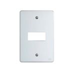 PLACA 4X2 - 1 MÓDULO BRANCO EQUILE