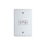 CONJUNTO TOMADA 2P+T 10A BRANCO EQUILE