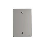 PLACA 4X2" CEGA CINZA EQUILE 