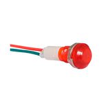 SINALEIRO LED C/ RAB OLHO DE BOI LK-10 VM 24V LUKMA