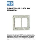 SUPORTE PARA PLACA 4X4 REFINATTO