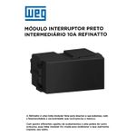 MODULO INT INTERMEDIARIO 10A PRETO REFINATTO