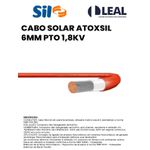 CABO SOLAR ATOXSIL 6MM PRETO 1.8KV BOBINA - (Vendido por metro)