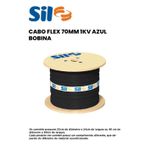 CABO FLEX 70MM AZUL 0,6 - 1KV SIL BOBINA - (Vendido por metro)