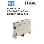 BLOCO DE CONTATO1NF VM BCE01F-CEW X10 WEG