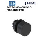 BOTÃO MONOBLOCO PULSANTE PRETO WEG