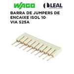 BARRA DE JUMPERS DE ENCAIXE ISOL 10 VIAS 25A WAGO