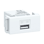 MODULO CARREGADOR USB KEYSTONE BRANCO ESATTA