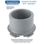 CONECTOR SAÍDA 3/4