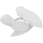 VENTILADOR TETO AVENTADOR 127V BRANCO 2 LÂMPADAS