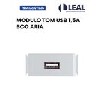 MÓDULO TOMADA USB 1,5A BRANCO ARIA - TRAMONTINA