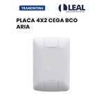 PLACA 4X2 CEGA BRANCO ARIA