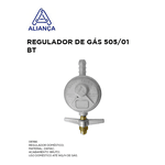 REGULADOR DE GÁS 505/01 BT ALIANÇA