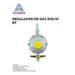 REGULADOR DE GÁS 506/01 BT ALIANÇA