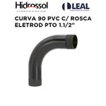 CURVA 90 PVC C/ ROSCA ELETROD PTO 1.1/2
