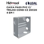 CAIXA PASS PVC C/ TRILHO COND CZ 20X20 4 EM 1 HIDROSSOL