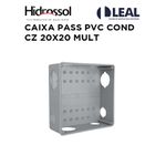 CAIXA PASS PVC COND CINZA 20X20 MULT HIDROSSOL