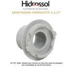 ADAPTADOR PVC COND CINZA 1.1/2