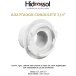 ADAPTADOR PVC COND BRANCO 3/4